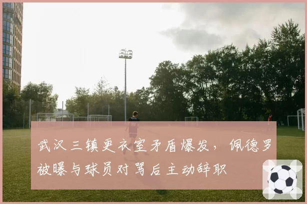 武汉三镇更衣室矛盾爆发,佩德罗被曝与球员对骂后主动辞职